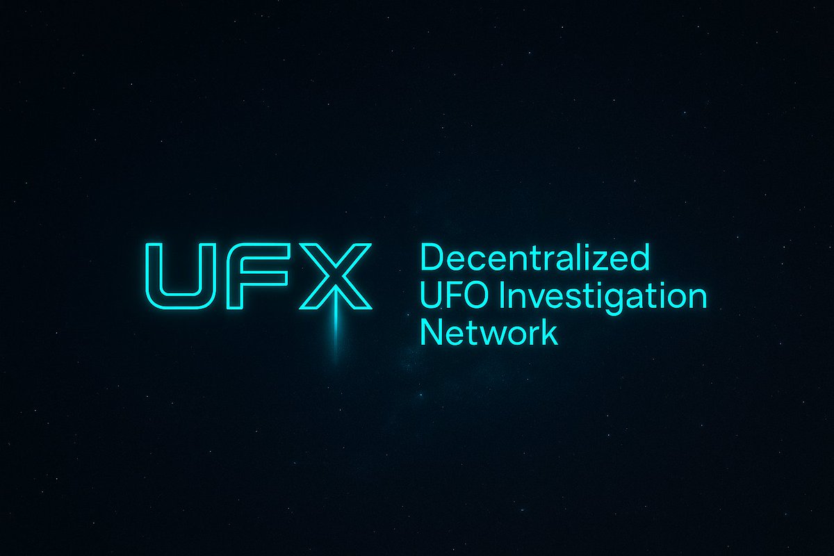 UFX Decentralized UFO Investigation Network logo