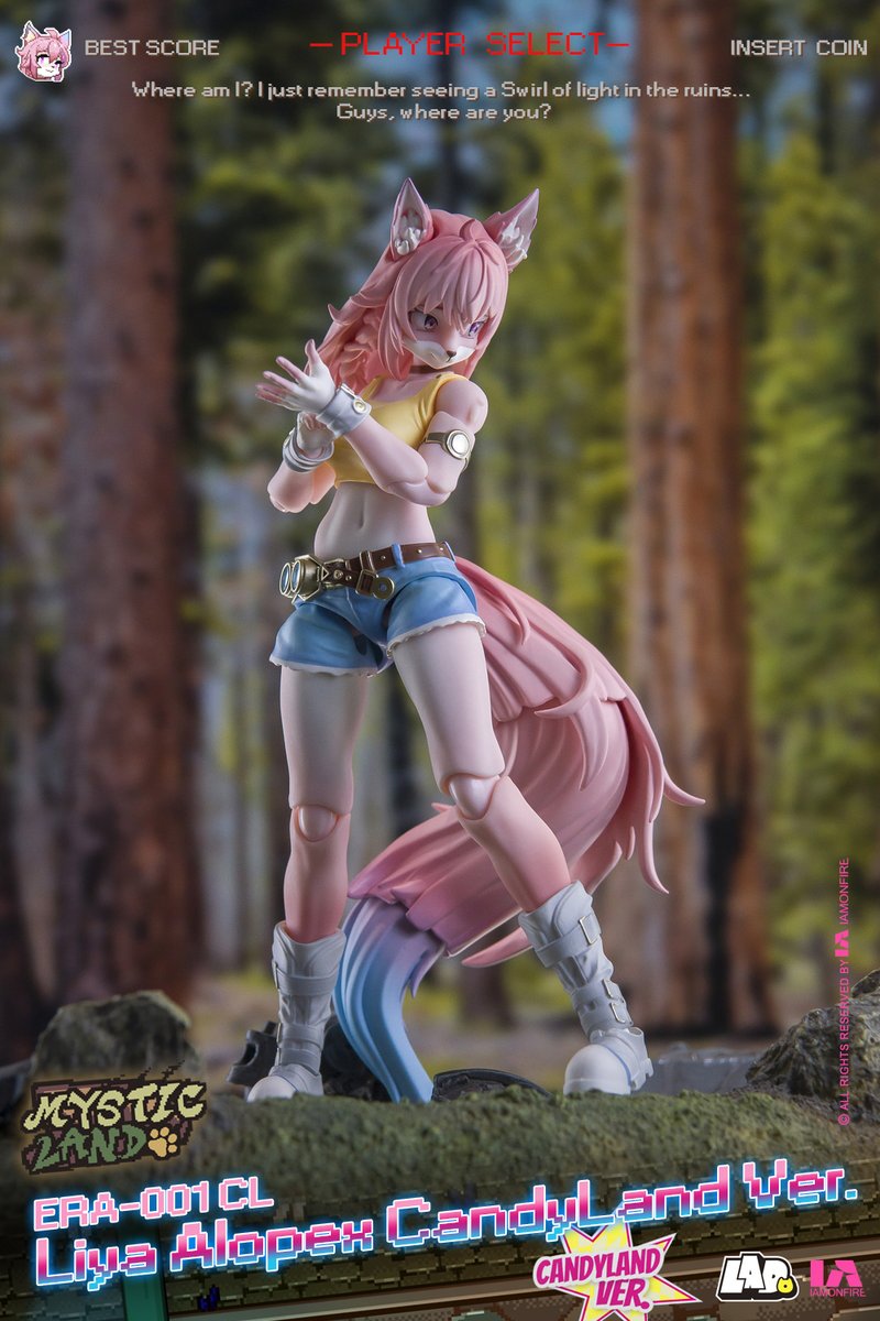 LADoTOY's tweet image. ✨ LADoTOYS 新作 ✨

🪄 リア・アロペックス キャンディランド バージョン，販売開始！

🎁 フォロー + リツイート！ 1名の方を抽選で選び、1つをプレゼントします！

📅予約時間：今 - 2025年10月3日 20:00
📅出荷日：2025年第4四半期

#LADoTOYS #Action #Figure #Collectible #Figure #Furry…