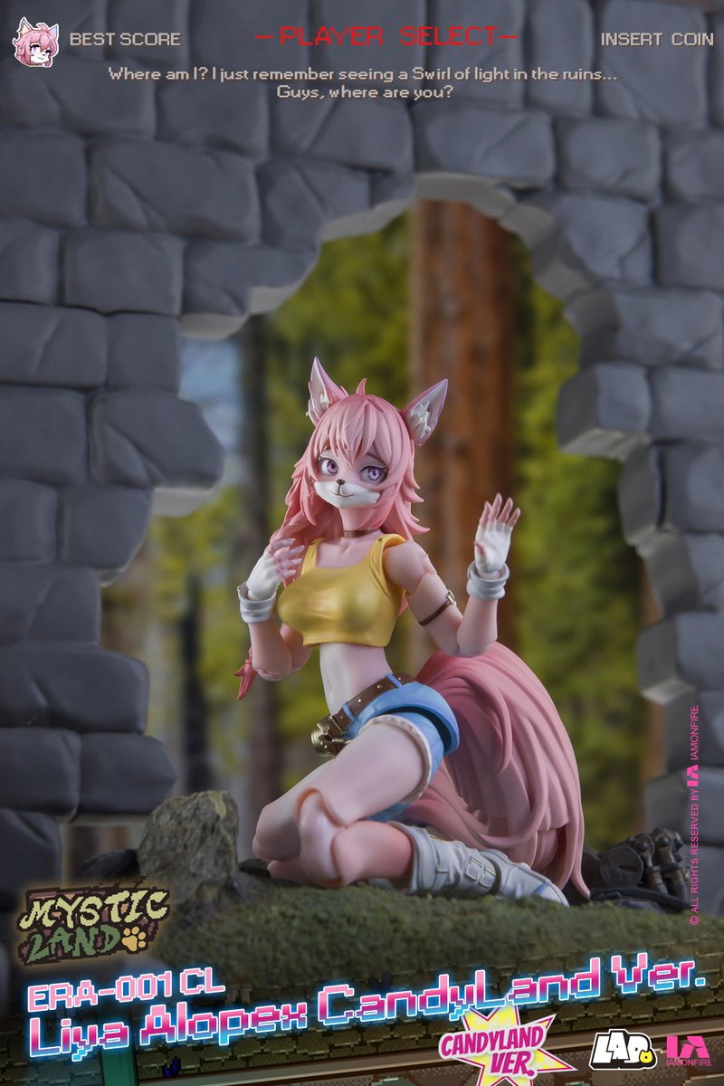 LADoTOY's tweet image. ✨ LADoTOYS 新作 ✨

🪄 リア・アロペックス キャンディランド バージョン，販売開始！

🎁 フォロー + リツイート！ 1名の方を抽選で選び、1つをプレゼントします！

📅予約時間：今 - 2025年10月3日 20:00
📅出荷日：2025年第4四半期

#LADoTOYS #Action #Figure #Collectible #Figure #Furry…