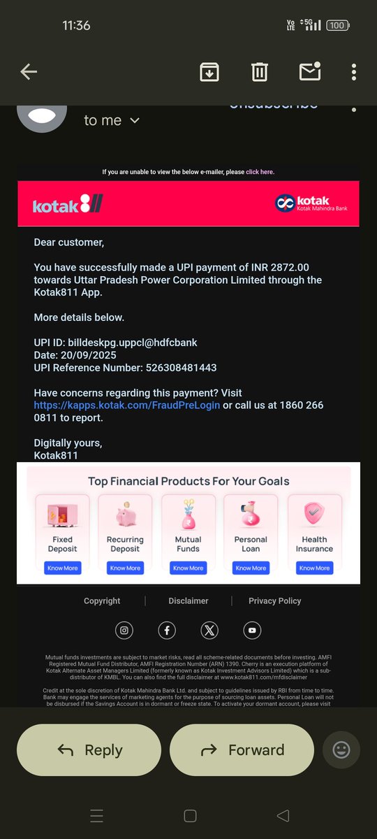 Rahulsingh8896's tweet photo. @KESCoHQ 20/9/25 se aaj 24/9/25 ho gaya hai magar mera bill update nahi hua hai.or paise bhi mere account me nahi aaye hai please meri problem solve kare ,my account number 9280880000 and complaint number  KS22092500369 @aksharmaBharat @AKSharmaOffice @myogiadityanath https://t.co/f7YHVbwkfM