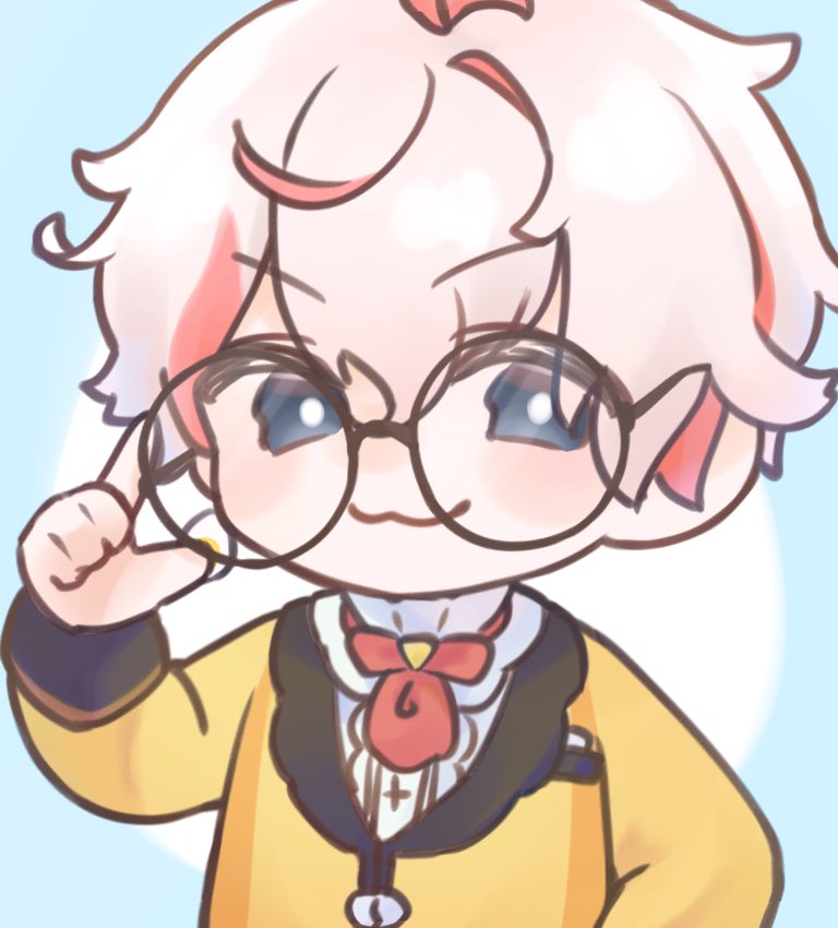 n_nmeme's tweet photo. 丸メガネｲｲﾈ
#絵せり https://t.co/5mzYPnhFy9