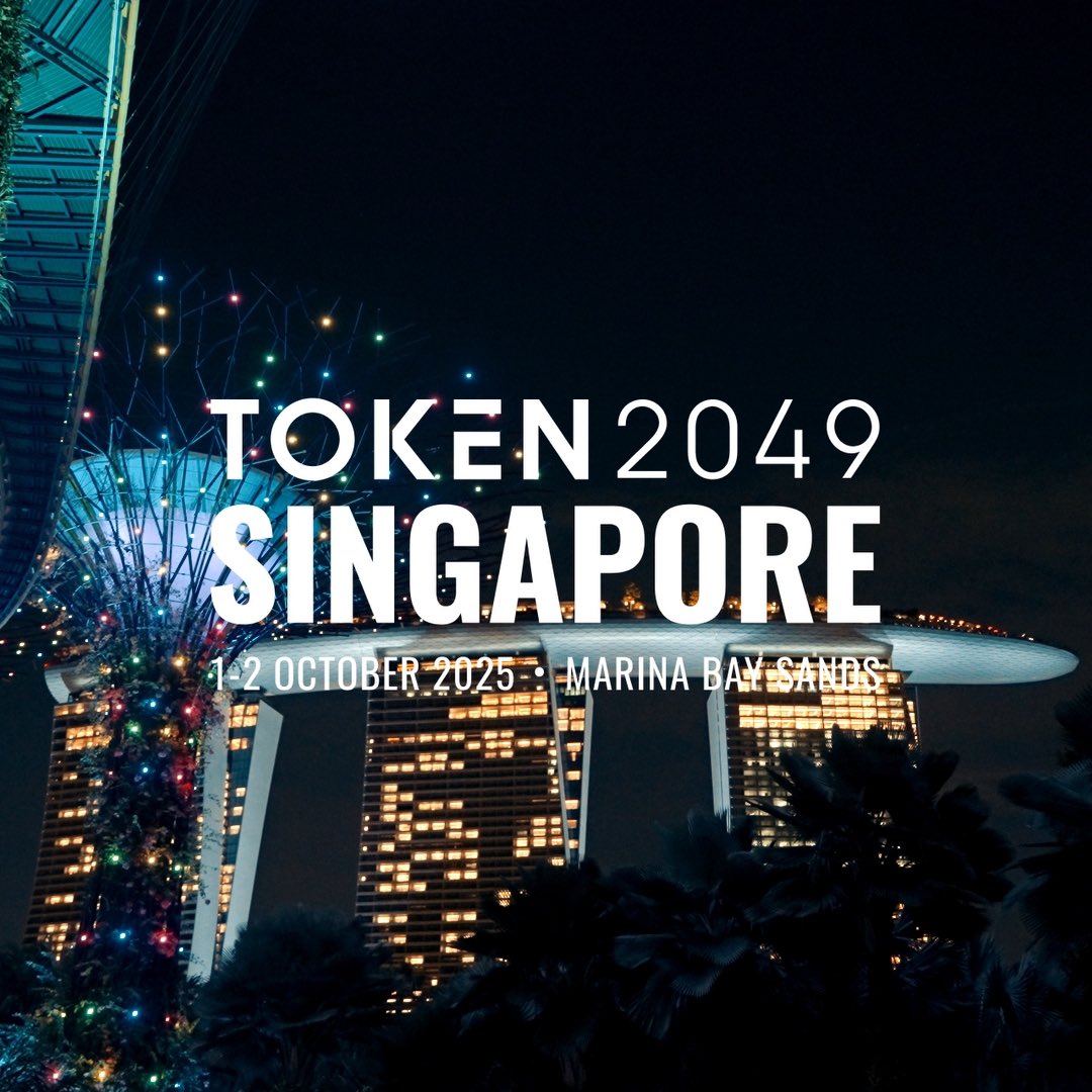 crypto_auris's tweet image. GM fam! Who’s coming to #TOKEN2049 in Singapore? 🇸🇬