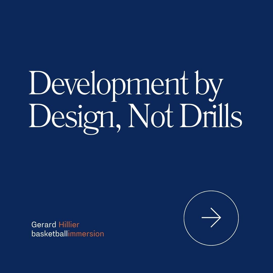 Thinking about youth basketball practice? It's time to move beyond drills. We're talking development by design, not just repetition. A new approach to coaching is here (and has been for a while) 🧵👇 

#LiveLearnTeach