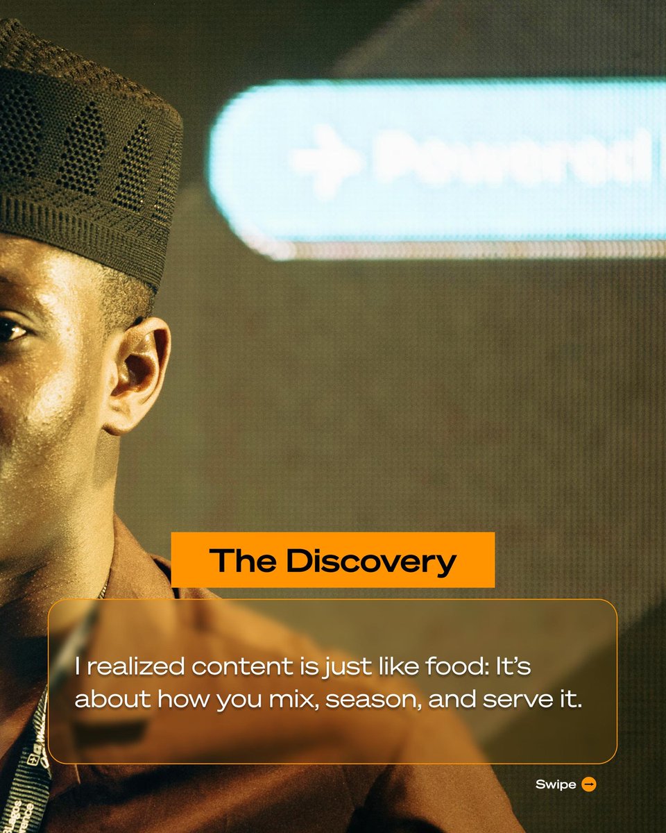 Kingmessang_'s tweet photo. Content is like food — it’s about how you mix, season & serve it. 🍳✨
That’s why I’m The Content Chef.
What’s your recipe for the future?
👇Follow @kingmessang | The African Voice in Web3.
#ContentChef #AfricanVoice #Web3 https://t.co/Lyj3MSE3nq