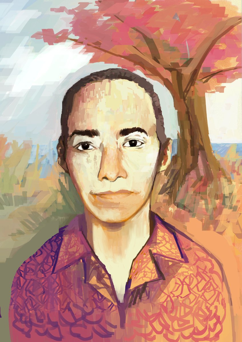Junoenma's tweet photo. I painted my great-grandma — someone I never got to meet, but whose life is part of me. Through art, I feel connected to her memory and legacy. 🌸🖌️

#DigitalArt #PortraitArt #FamilyLegacy #AncestorArt #Heritage #ArtistsOnTwitter #ArtShare #ArtCommunity #DigitalPainting https://t.co/gm7ClQRFPC