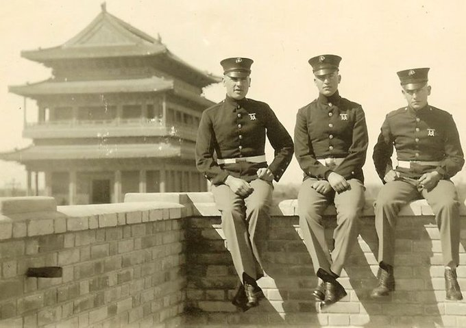 ustonymc (@ustonymc) on Twitter photo China Marines, 1905 China Marines, 1905