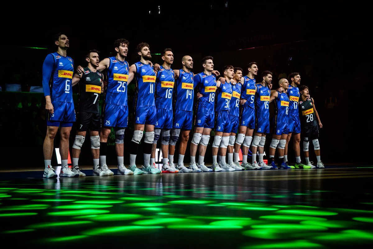 I nostri ragazzi volano in semifinale.
Per la settimana volta nella storia.
Rivincita sul Belgio presa.
È un gruppo davvero fantastico.
#italvolley

#MWCH2025 #italiabelgio