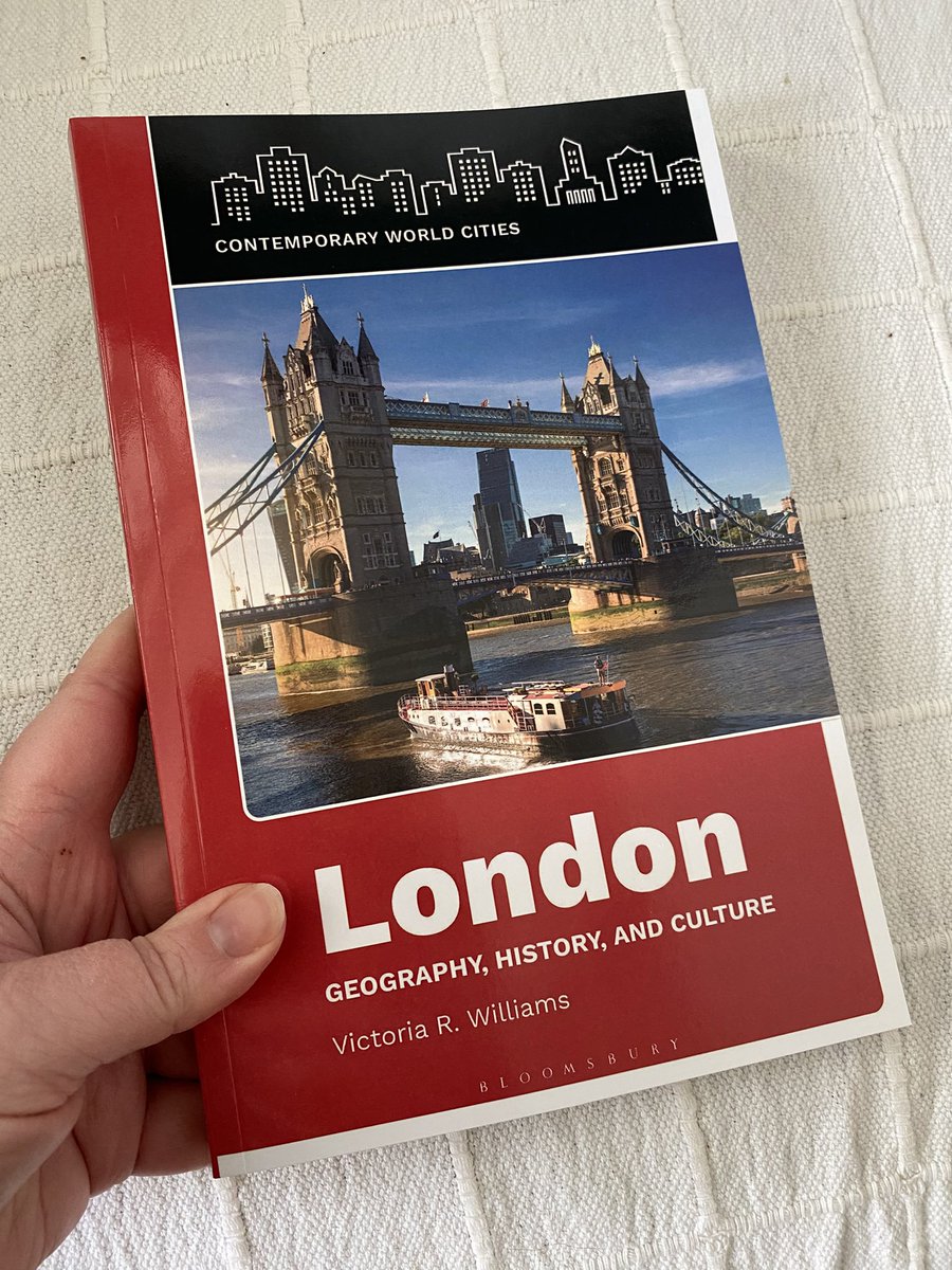 Since London is in the news it would be remiss of me not to mention my book London: Geography, History and Culture published by <a href="/BloomsburyAcad/">Bloomsbury Academic</a>. 

#BookTwitter #author #London