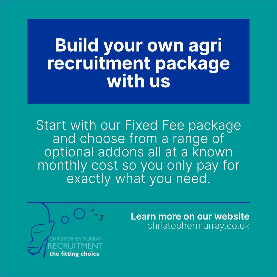 RecruitCM's tweet photo. Make our Fixed Fee package bespoke by creating your own package by choosing from a range of optional addons. Everything is offered at a known monthly price so you only pay for what you need. More info here 👇 
https://t.co/I3D66y2jZJ 

#recruitment #agrijobs #farmingjobs https://t.co/zxoL5enaK8