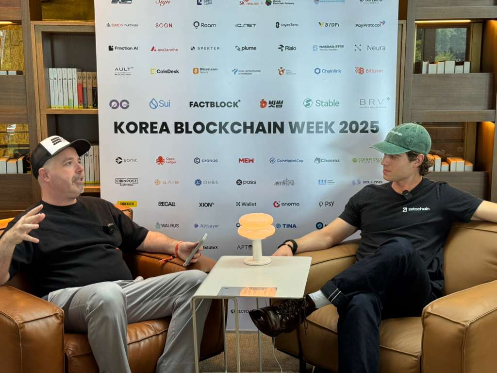 <a href="/joshkriger/">JK</a> sat down with Jonathan Covey, CMO of <a href="/zetablockchain/">ZetaChain 🟩</a>, to talk about building a Universal Blockchain and the next chapter for cross-chain apps.

From the UNISON upgrade to AI-ready infrastructure, ZetaChain is pushing true chain-agnostic innovation.