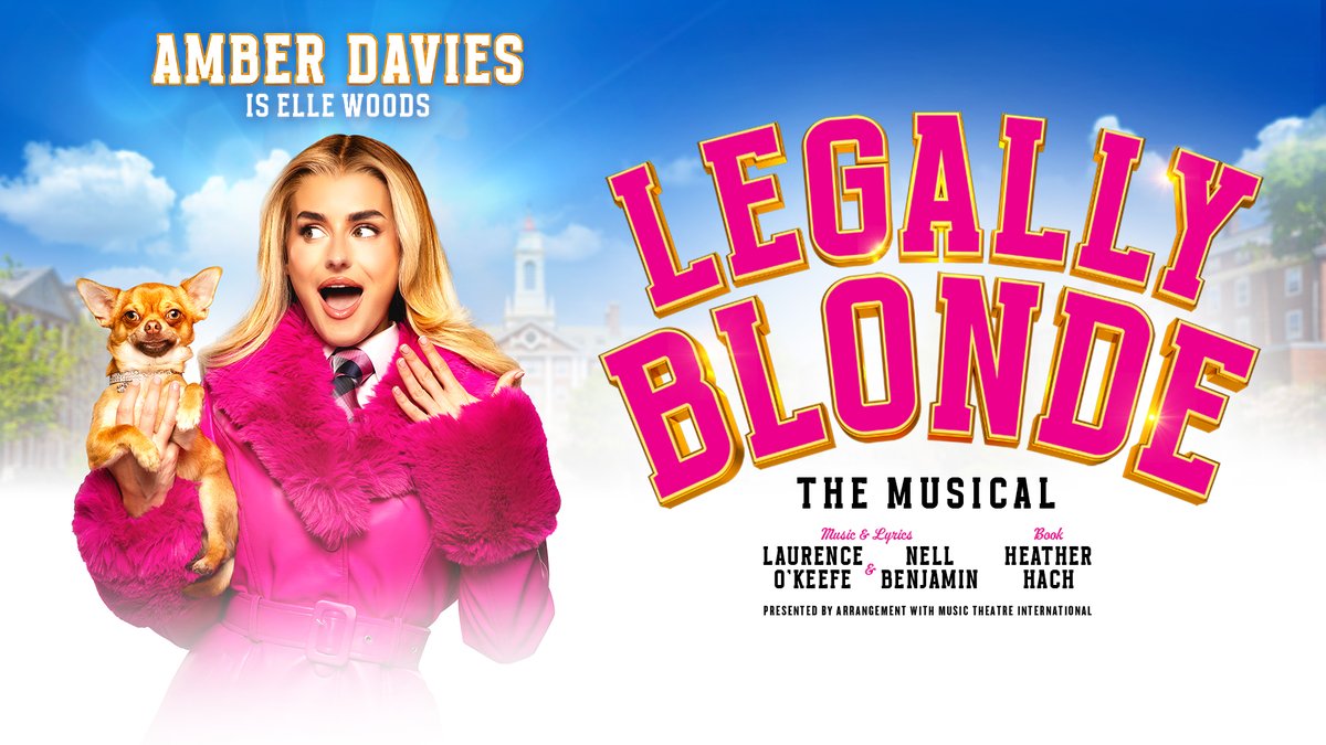 grandoperayork's tweet image. OMIGOD! 👠 

Amber Davies (Pretty Woman, 9 to 5 The Musical, The Great Gatsby) is Elle Woods!💄

Please note that Amber will not be performing at the matinee performance on Thu 23 April at 2.30pm

🗓️ Tue 21 - Sat 25 Apr 2026
🎟️ From £15 | atgtix.co/421eV2T