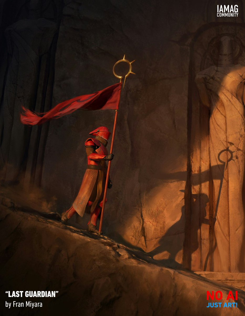 120 days in, the IAMAG Community ( itsartm.ag/iamag-community) is already home to thousands of artworks and has received over half a million visits.

From day one, our promise was clear: your art stays yours.

No AI training. There isn't a sneaky use. Just protection.

Every upload