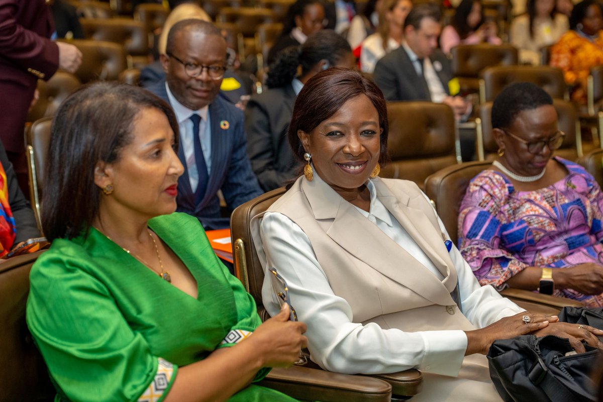 In times of crisis, empowering women and girls is key to building resilience.

Delighted to join the First Ladies of Africa in calling for a world where women and girls can live in dignity and peace, and actively contribute to more inclusive and sustainable societies.

#UNGA80