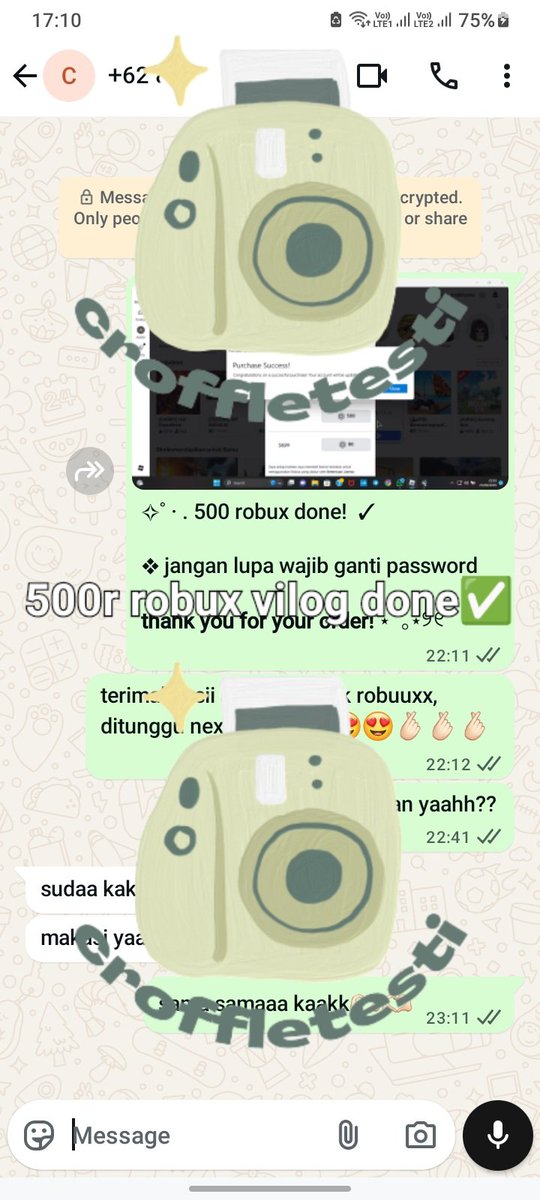 tida bosa bosan proses 500r robux vilogg, yukk gercepp guseeyyy #croffletesti