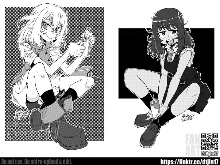 #このタグを見た人は自分の絵の太ももをのせる 
