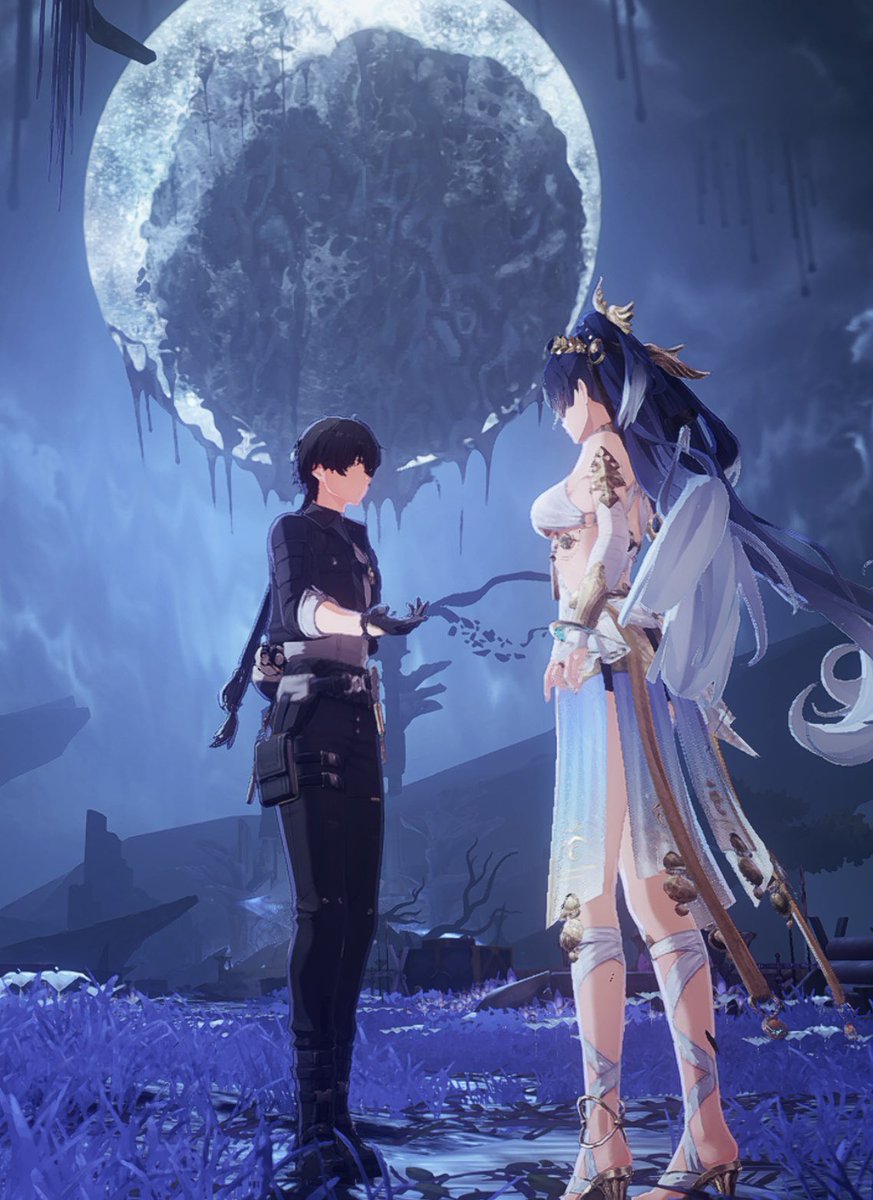 「ただいま迎えに参りました、月のお姫様」
#鳴潮 #WutheringWaves #鳴潮写真部