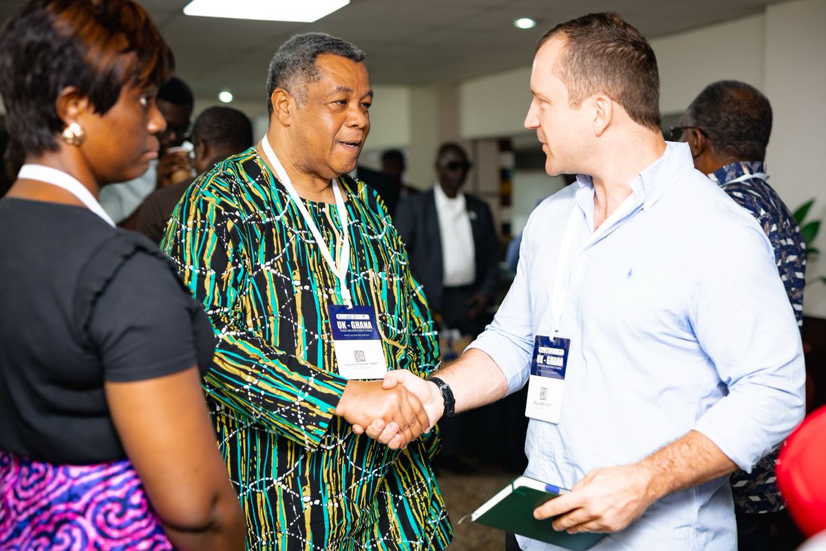 UKGCC_ACCRA's tweet photo. partnerships that drive trade, investment, and sustainable economic growth.

Join the UKGCC to be a part of those benefitting from these opportunities. Reach out to us via info@ukgcc.com.gh today.

#UKGCC #DMAInvest #TradeAndInvestment #24HourEconomy #AcceleratedExports 2/2 https://t.co/AkSfyTOfEv