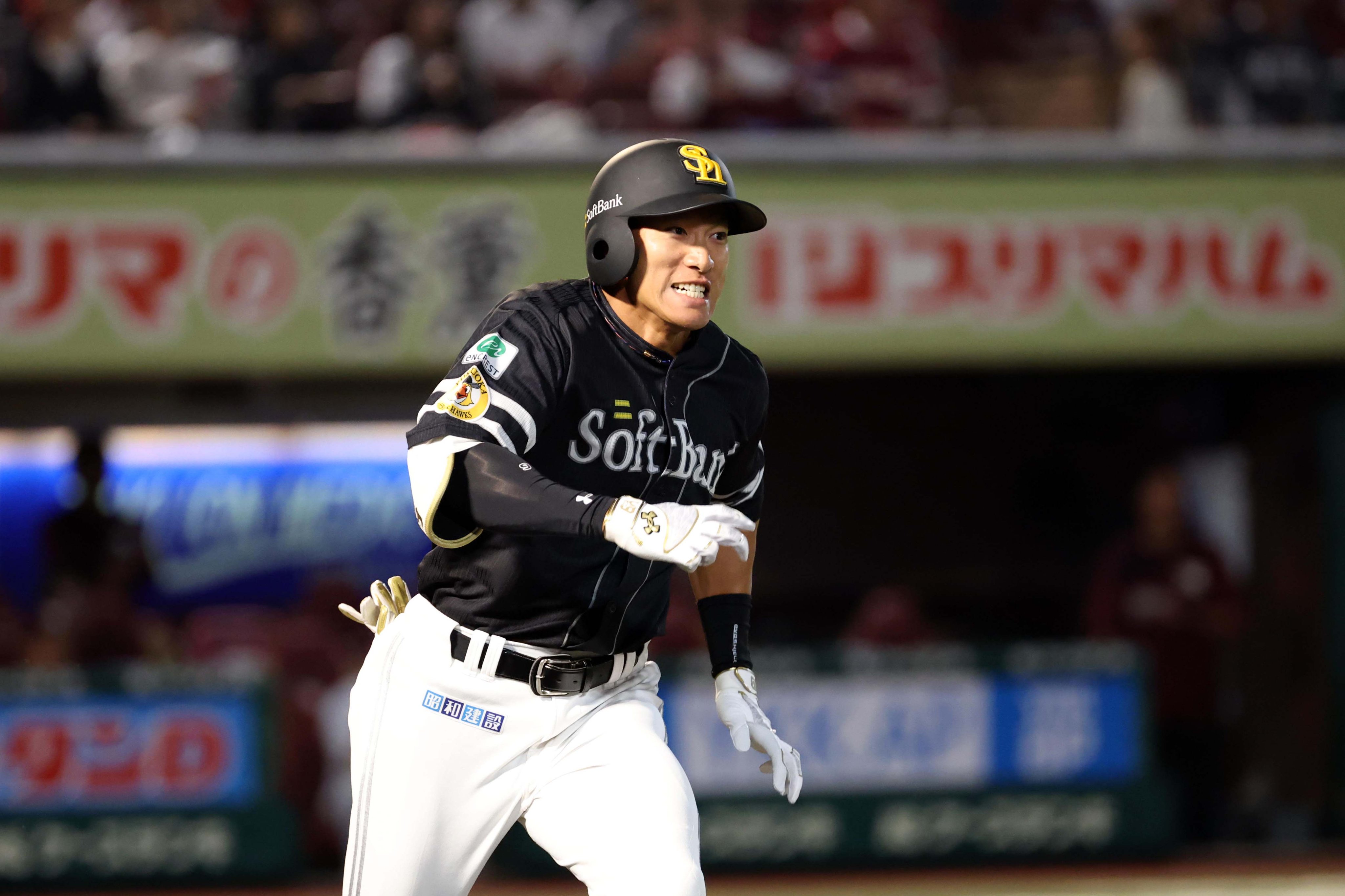 ソフトバンクホークス マジェスティック グランドコート 柳田悠岐 公式】柳田悠岐(福岡ソフトバンク)｜ニュース｜パ・リーグ.com