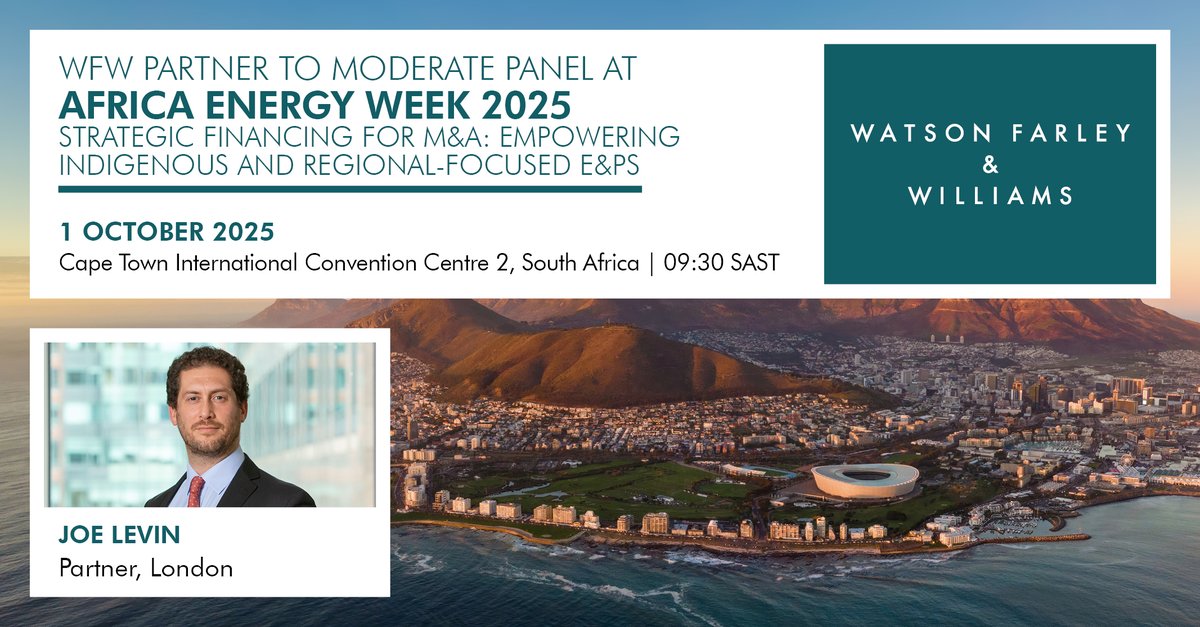 Watson Farley & Williams tweet media