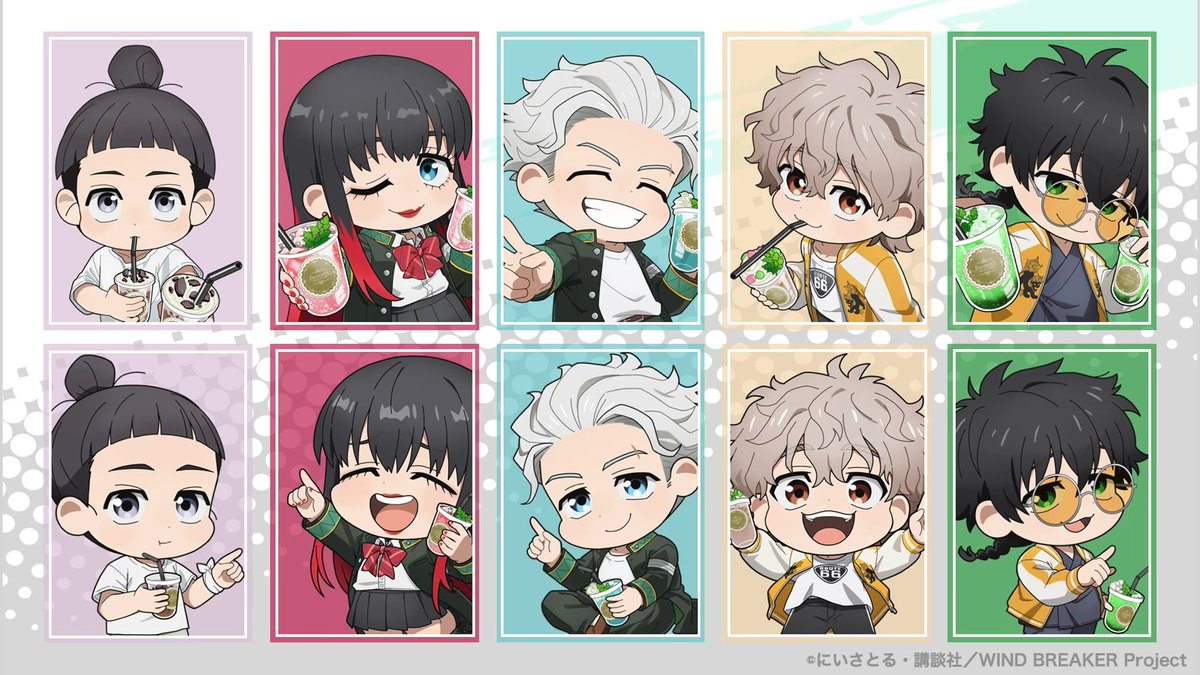 WIND BREAKER ポップカラー　柊登馬x40 WIND BREAKER(ウィンドブレイカー) グッズ情報