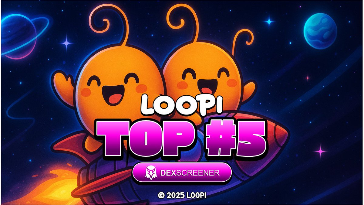 lil_loopi's tweet photo. $LOOPI is breaking through!💥 Currently TOP #5 on Solana!🚀 Get involved before it flies higher!
https://t.co/sdcMVOtAlF

#LOOPI
#SolanaMemeCoins 
#MemeCoinSeason 
#pumpfun 
#CryptoCommunity https://t.co/l5RZjeNzG9