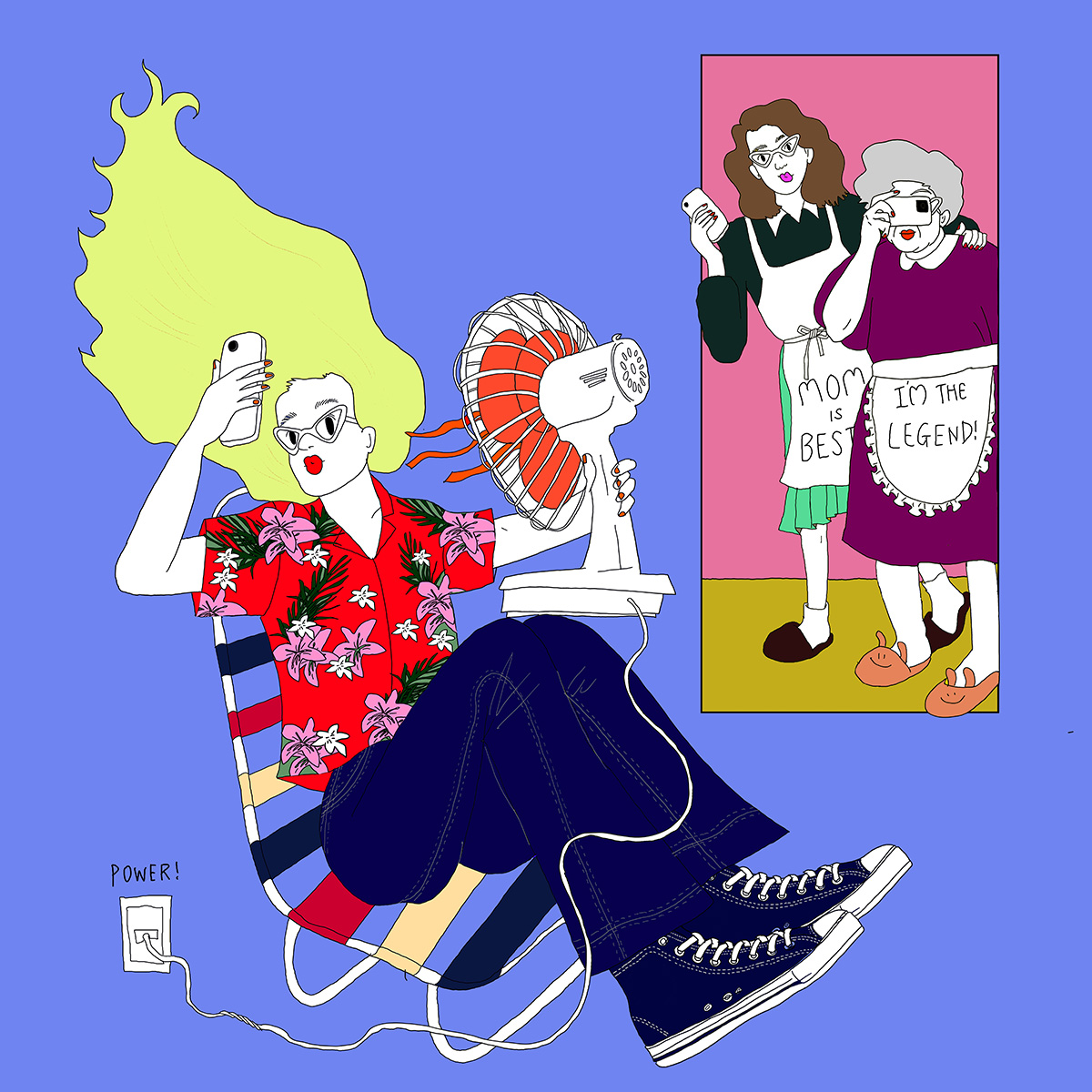 プレモデルの感動をもういちど」をテーマにイラストレーターの田中