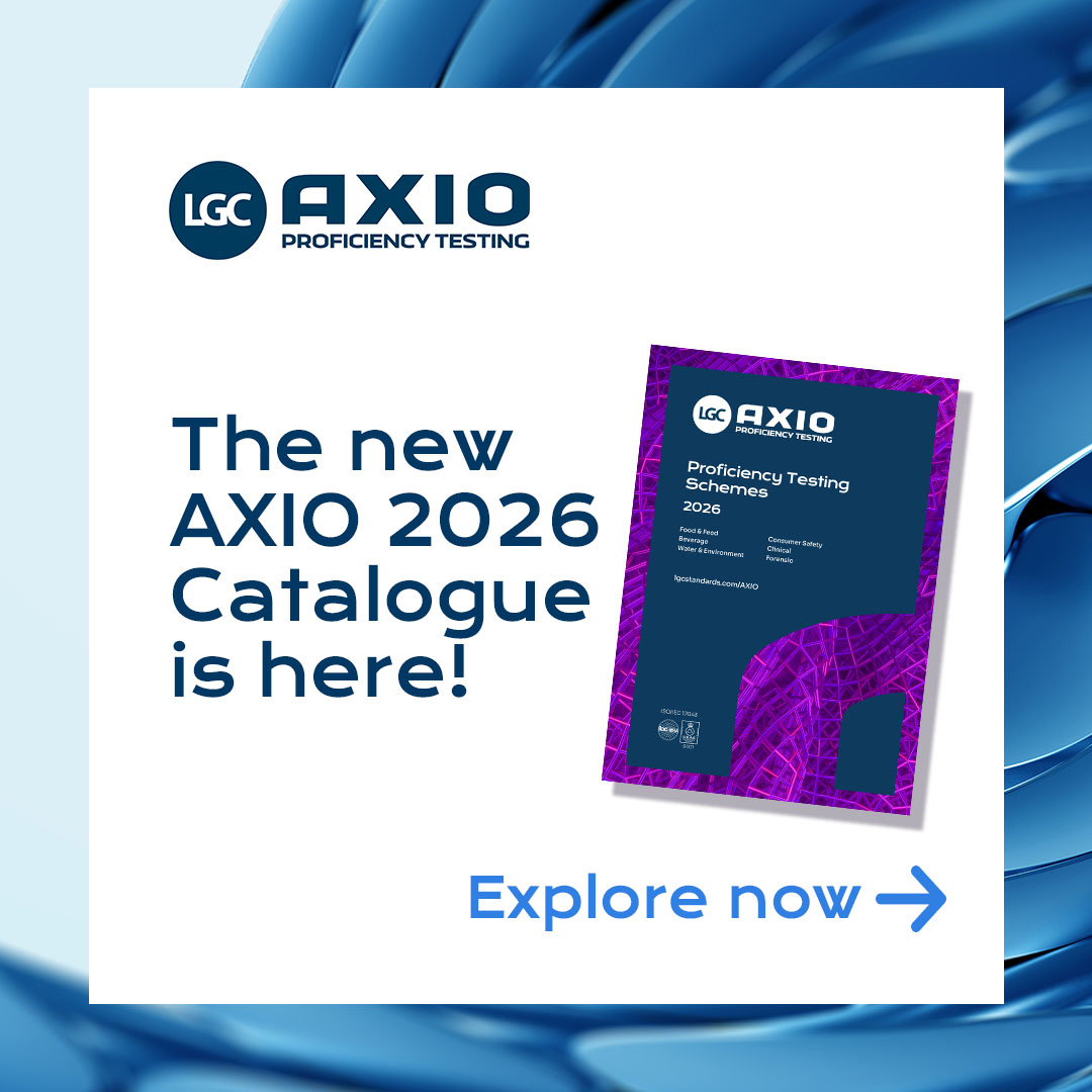LGCStandards's tweet image. 🌟The AXIO 2026 Proficiency Testing Catalogue is here! ow.ly/lp6X50WZPBa  
🔬Discover what’s new for 2026 in the full catalogue today.

#ProficiencyTesting #DrivingQualityTogether