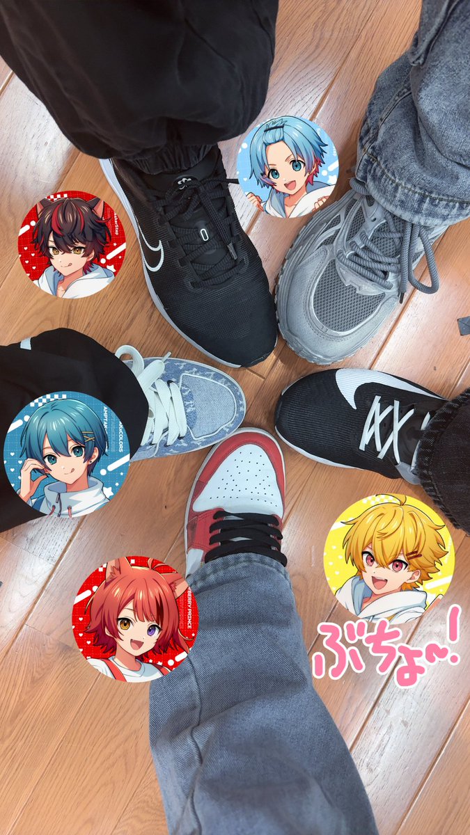 チグサ様 リクエスト5点 ある5人で撮影したよ〜📸 なんの撮影だろね🤔 全然わかんないな💃💃💃💃💃