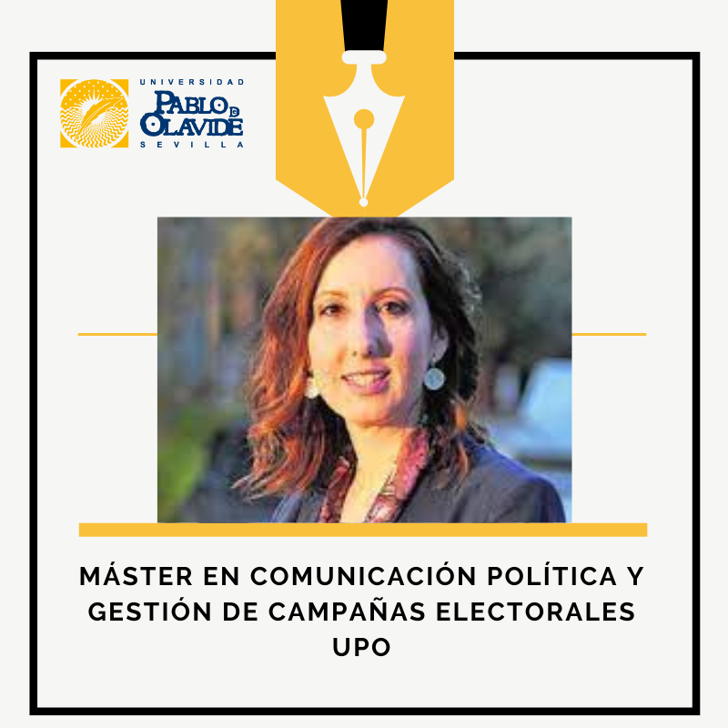 UPOComPol's tweet photo. 9) Conoce al profesorado de @UPOComPol: Juana Ruiloba @Juana_Ruiloba. Profesora Titular y Directora Académica del Grado de Ciencias Políticas en @pablodeolavide. Imparte la asignatura Trabajo Fin de Máster.  https://t.co/RoCdfUXhIE https://t.co/i1Fpqw9WVC