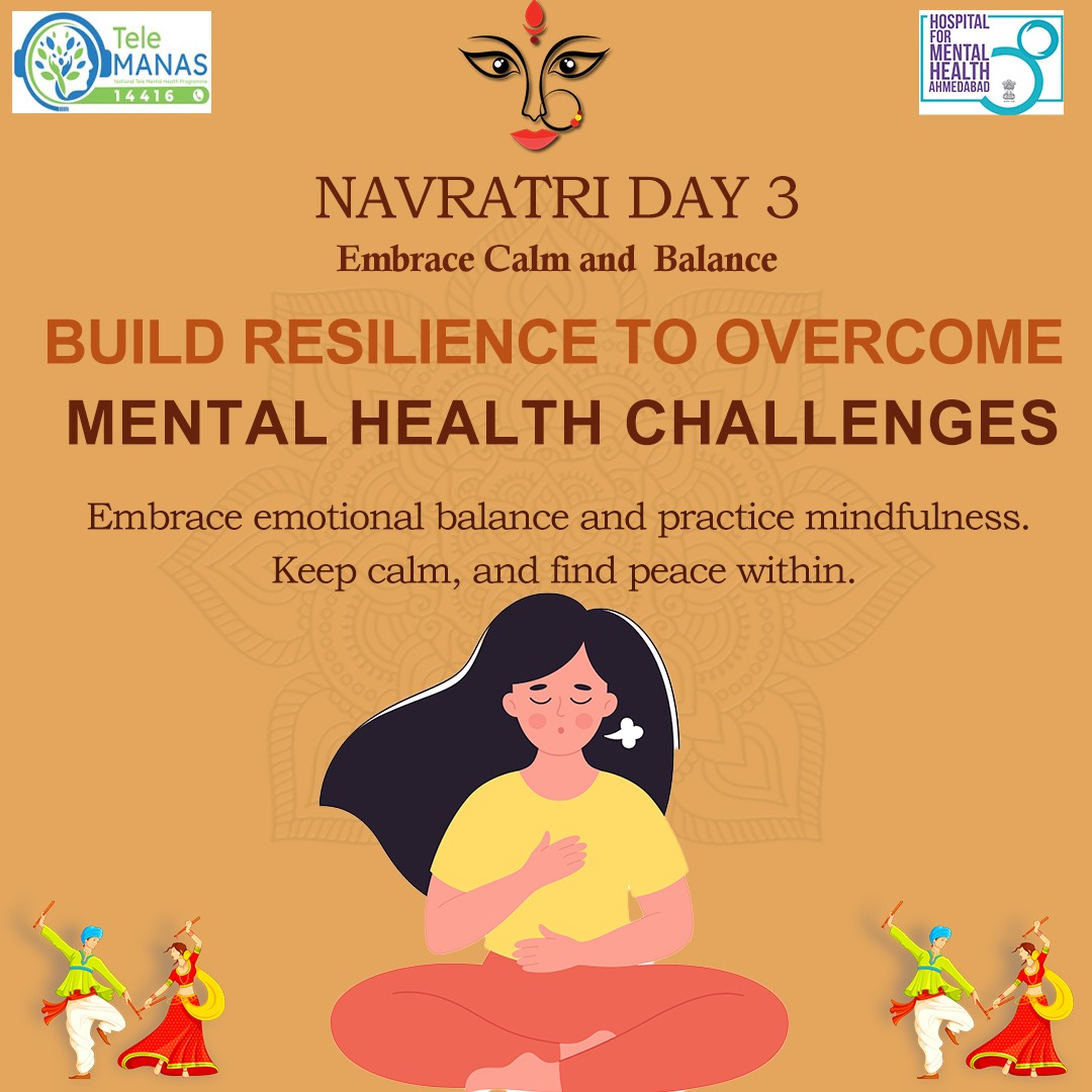 TMC 164 : Happy Navratri #Navratri2025 #MentalWellness #telemanas#14416