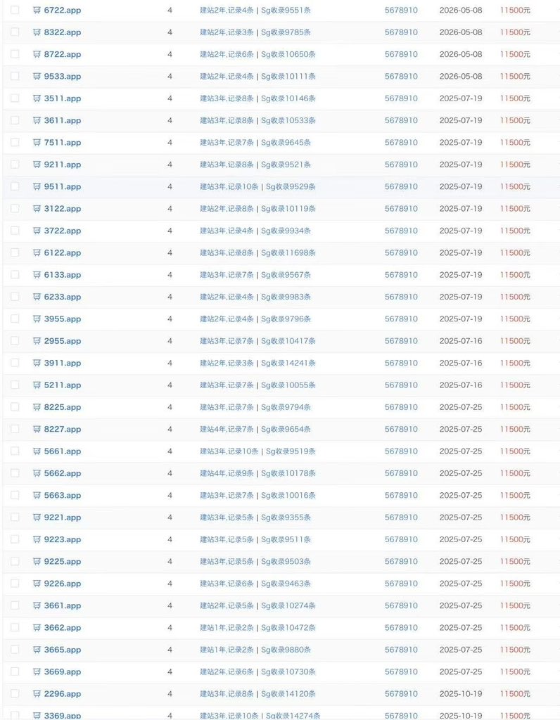 571855771Allen's tweet photo. Only 704 Premium 4-Digit .app Domains Left!

Shop Link: https://t.co/HJNKo0NxIj

Standard Retail Price: $1,500 USD each

· Purchase 5+ domains: 10% off
· Purchase 10+ domains: 20% off
· Purchase 20+ domains: 30% off
· Purchase 30+ domains: 40% off
· Purchase 50+ domains: 50% off https://t.co/jZ2dW7kt5H