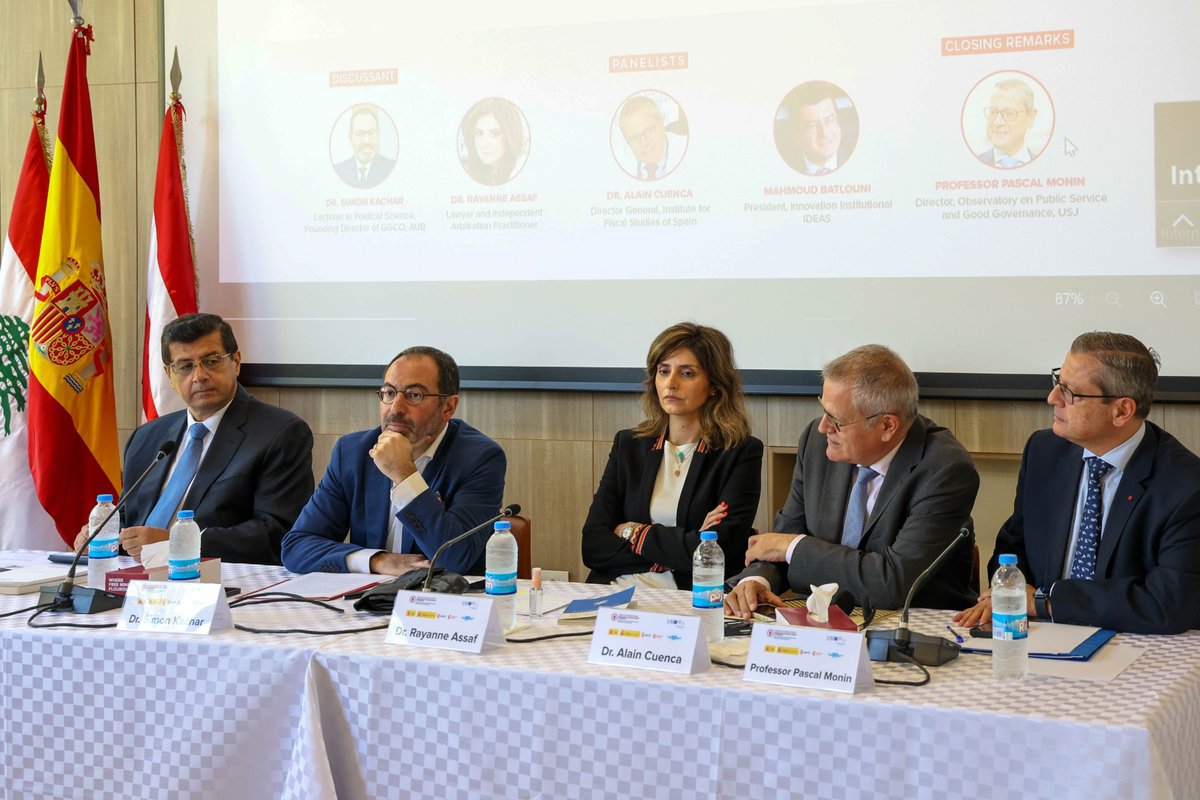 Embajada de España en Líbano tweet media