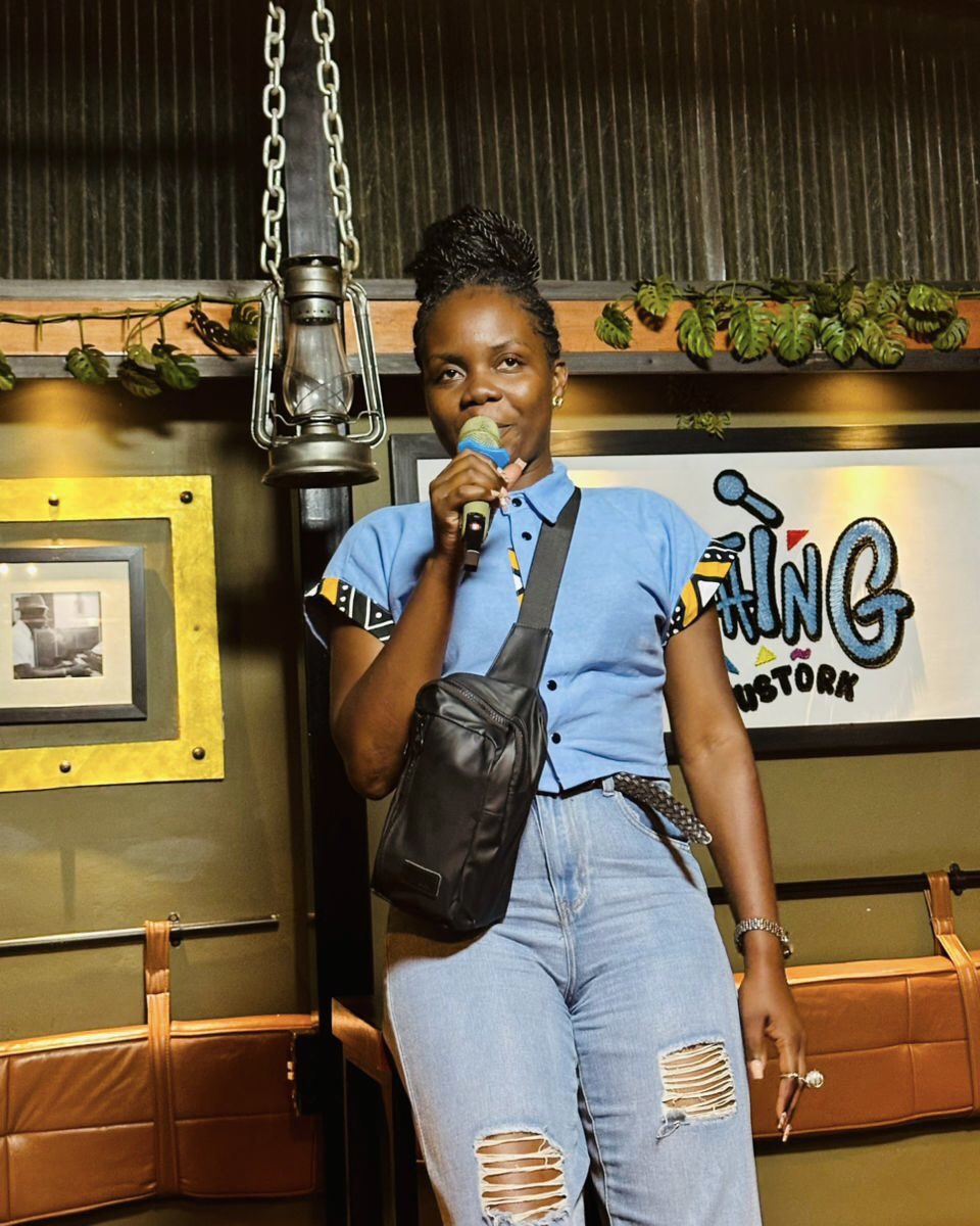 You can never know who might pass by at The Stork. At last night’s Joke The Week, we had the amazing Anne Kansiime and Zambia’s finest <a href="/VikachaOfficial/">Vikacha International🇿🇲🎤</a> dropping by. The rest is history.