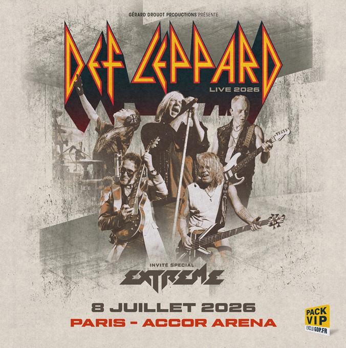 Et après 30 ans d'absence...
#DefLeppard