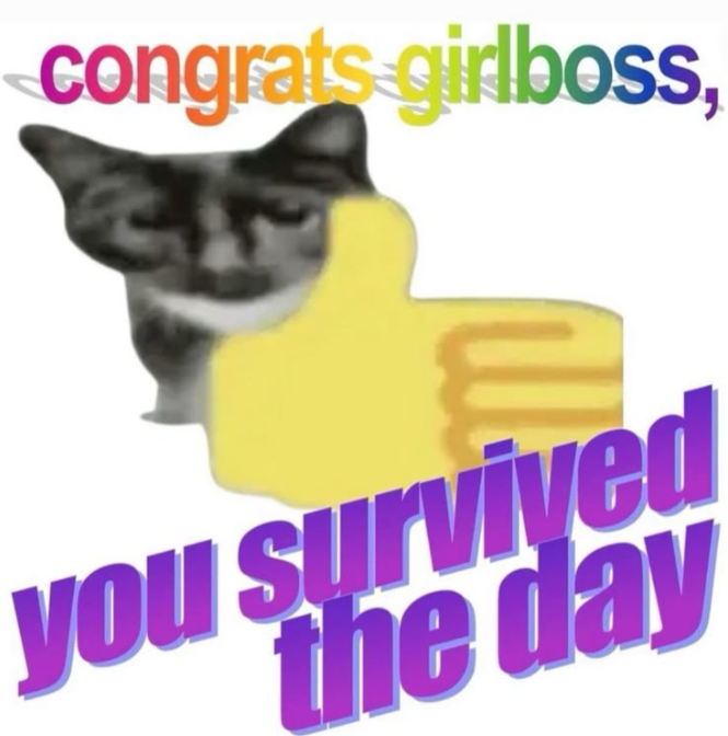 me to myself even if i haven't done any of my todos and am very very stressed analysis to paralysis but hey at least