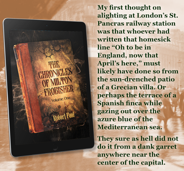 Check out The Chronicles of Milton Frobisher. Three supernatural steampunkish mysteries one reader called "magic and the paranormal all viewed through the lens of a sophisticated and dangerous world traveler." 

Ebook, paperback, and a #freeread on KU: amzn.to/46jfEir
