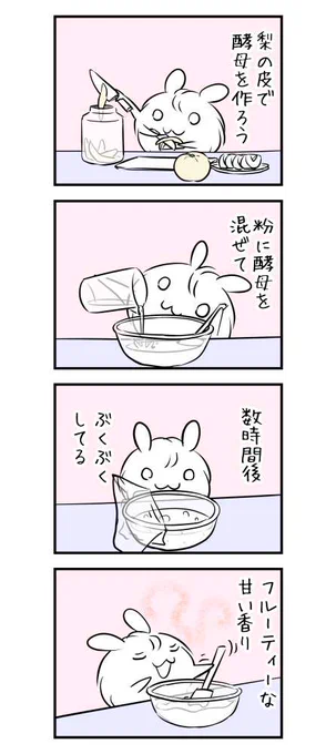 1976日目 梨の皮で酵母を作ってパンを焼く #漫画限界チャレンジ 