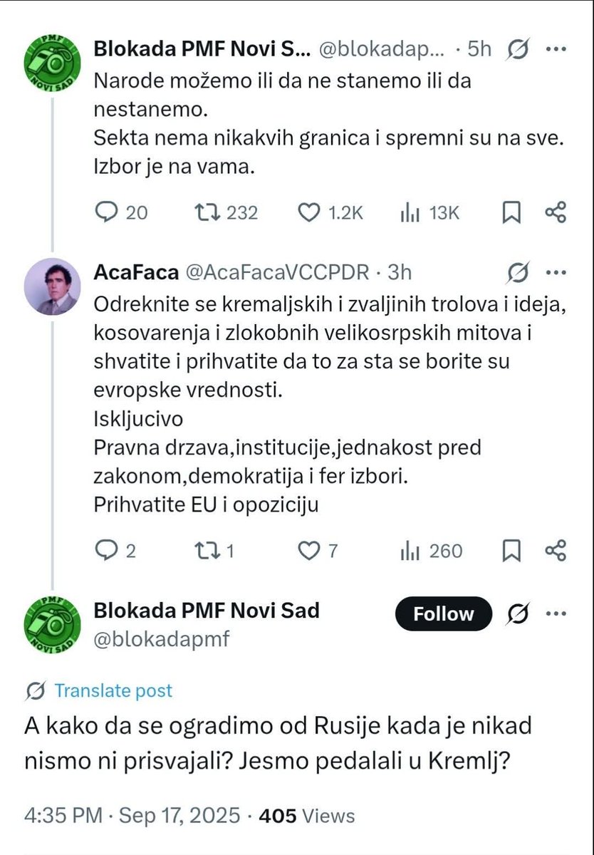 NE_u_EU's tweet photo. Da li se odričeš sotone? https://t.co/vjV4CFN3Xr