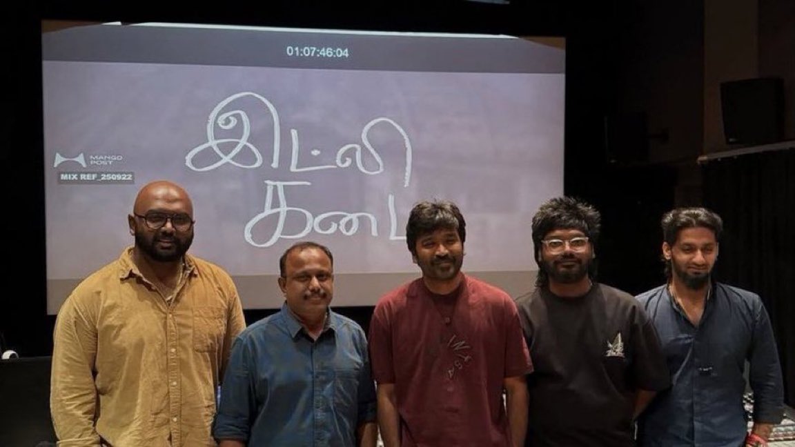 #IdliKadai : Content delivered even a week before its release 👌🏻🔥

D's Dedication 🫡
