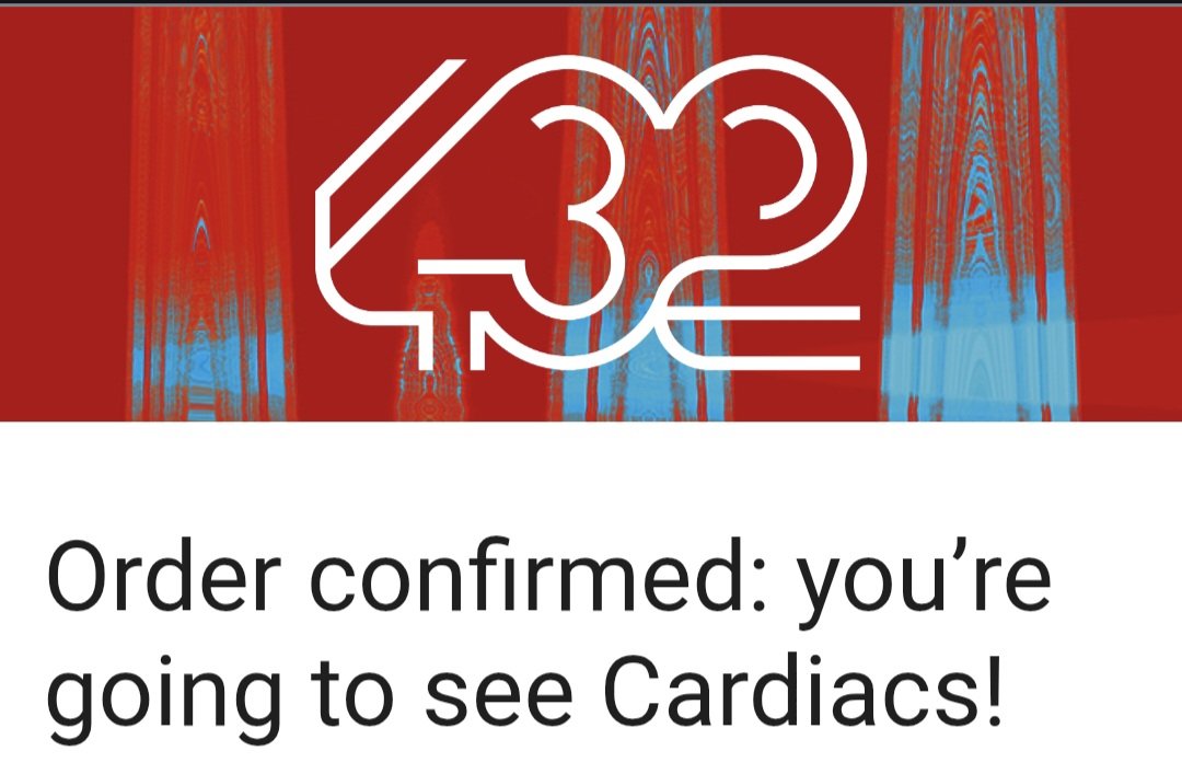 Happy.😁😁😁
#Cardiacs