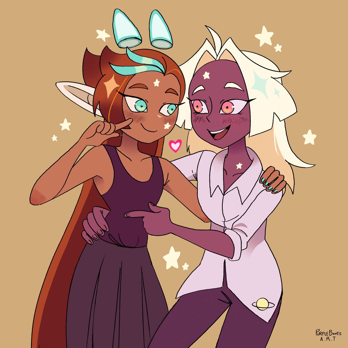PurpleBonesArt's tweet image. Girlfriends !

#occommunity #artistontwt