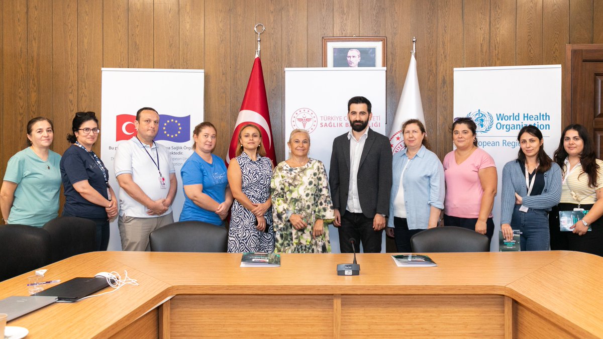 WHO_Turkiye's tweet image. The 6⃣-week #NGS &amp;amp; #Bioinformatics Exercise Club concluded at @halksagligigm with 4⃣0⃣+ health professionals to strengthen laboratories’ ability to detect and characterize high-threat pathogens, ensuring earlier #outbreak detection and alignment with #WHO standards.