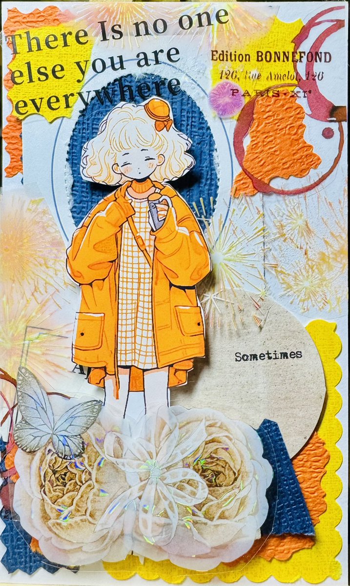 FAKE__00's tweet photo. #collage
 #コラージュ

皆様おひとり様ってした事ありますか？
わたしした事なくて、年末近くにおひとり様旅行しようかなと思ってるんやけど、できるか不安😥 https://t.co/HufCpp1N42
