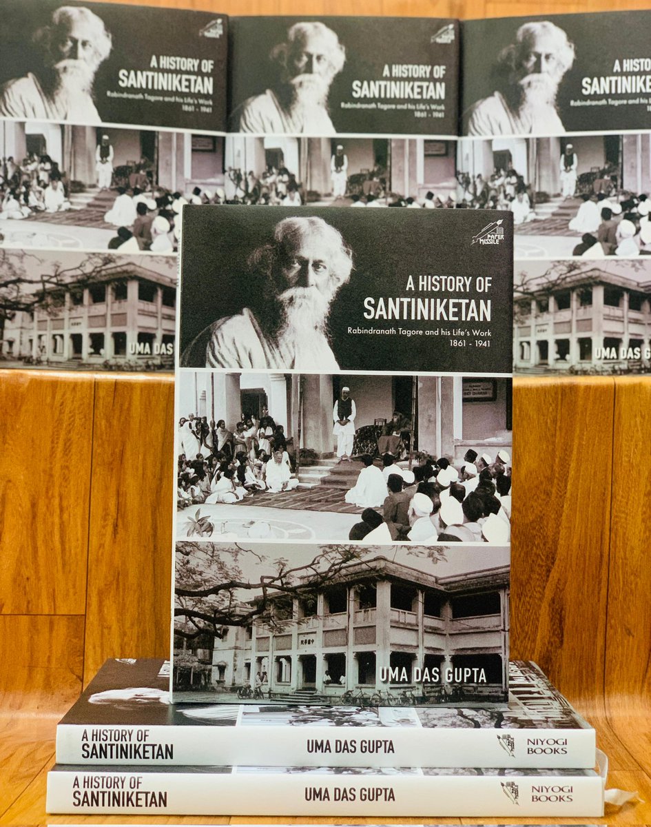 PadhegaIndia_'s tweet image. #NewBookAlert 🪷
Presenting the much talked about and awaited book - A History of Santiniketan: Rabindranath Tagore and His Life’s Work 1861-1941 by Uma Das Gupta, published by Paper Missile (@niyogibooks).
#BuyOriginal 💮 #BuyFromPI
Order 👉 padhegaindia.in/product/a-hist…