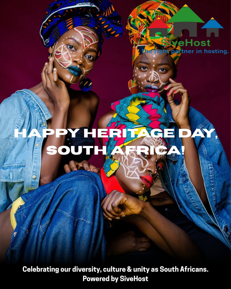 Today we celebrate the rich cultures, traditions, and diversity that make our nation unique.

Just like our heritage unites us, SiveHost connects people and businesses online, building bridges, creating opportunities, and empowering growth.

#HeritageDay #ProudlySouthAfrican