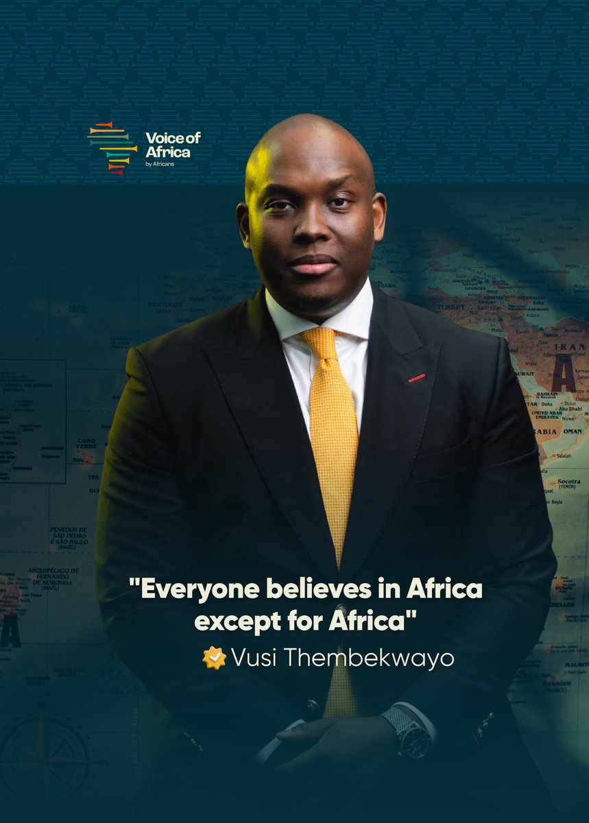 voice_ofafrica's tweet image. Everyone believes in Africa except for Africa. — Vusi Thembekwayo challenges the continent to see its own strength and potential. 

His words call for self-belief, unity, and the confidence to drive Africa’s future from within.

#africa #vusithembekwayo #africarising #nigeria
