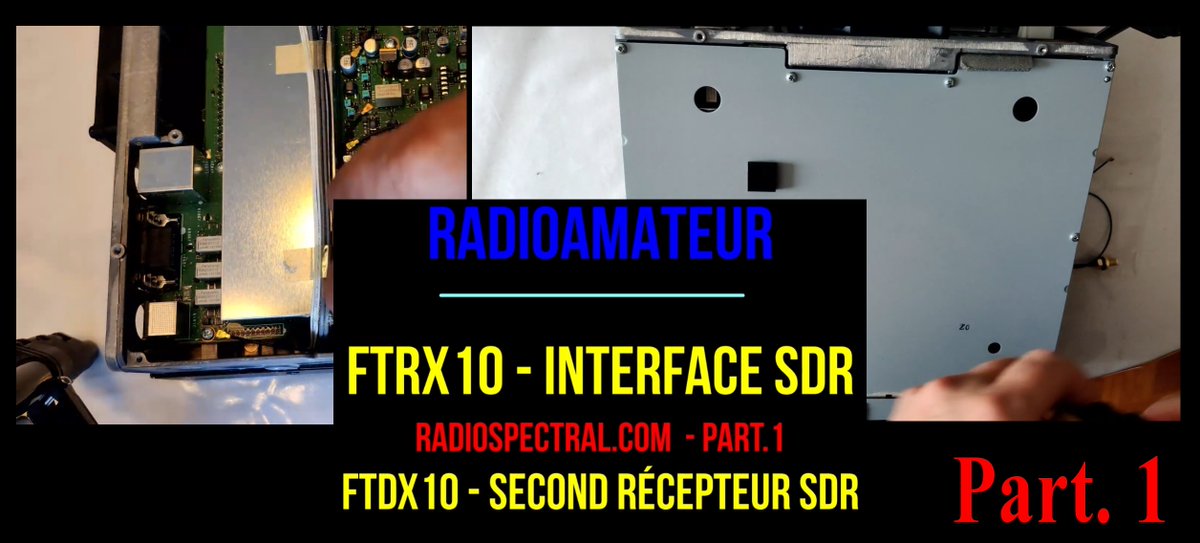 Yaesu FTdx10 - Interface FTrx10 : Second récepteur SDR indispensable même aux débutants

radioamateur.forumsactifs.com/t2660-yaesu-ft…

Aucun fer à souder nécessaire, accessible aux débutants

#radioamateur #hamradio #ftdx10 #ftrx10 #radiospectral #sdr  <a href="/RadioSpectral/">RadioSPECTRAL</a>
