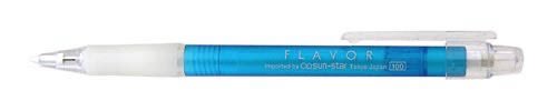 もっと遡ると、文具集めるの好きになったのっておそらく中坊くらいのころのサンスター文具のFLAVORってシリーズで揃えてたのが根っこにあると思うのよね
探してもペンケースとか全然画像見つからないんだけど、こんなシャーペン使ってた