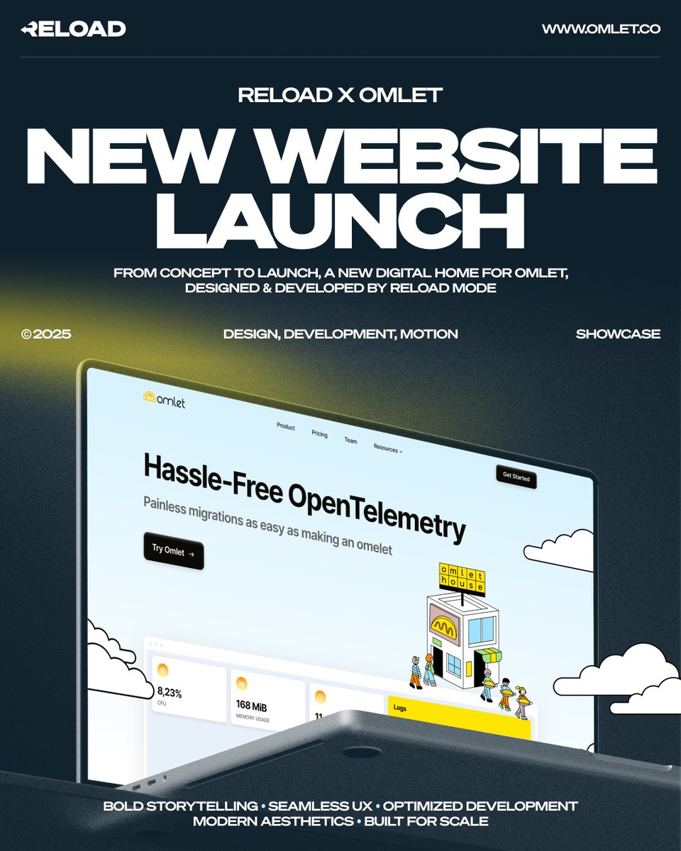 Reload - Exclusive Webflow Agency tweet media