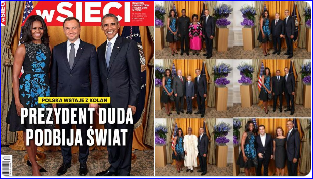 Już był jeden taki, który podbicie świata poświadczał podobnym zdjęciem.